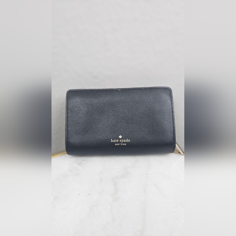 Kate Spade Black‎ Leather Wallet